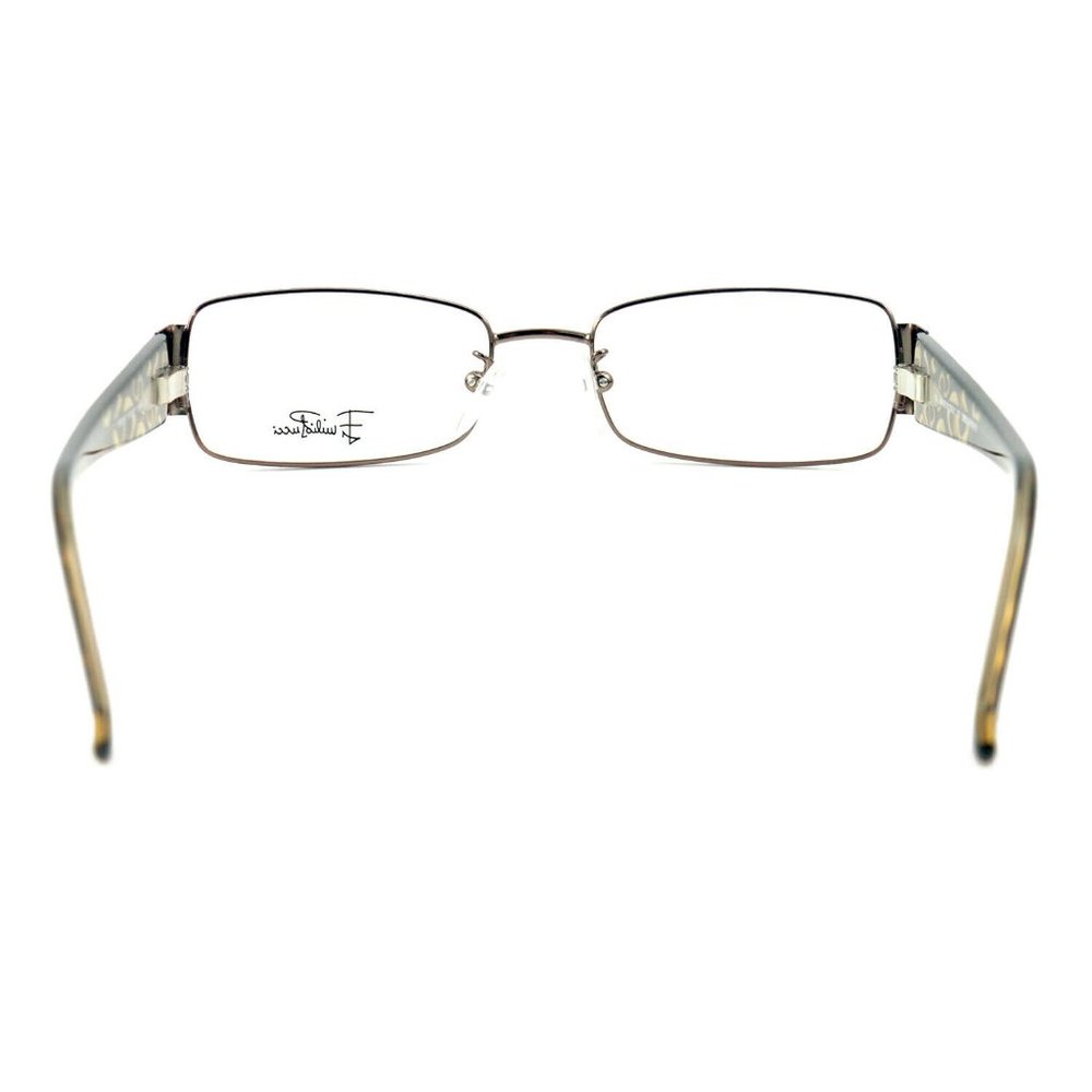 Emilio Pucci Rectangle Women Chesnut Metal Frame - Picture 2 of 5